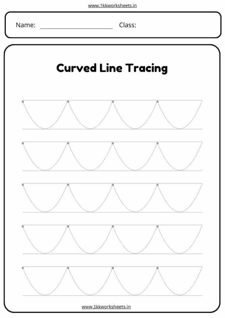 curved line tracing 2