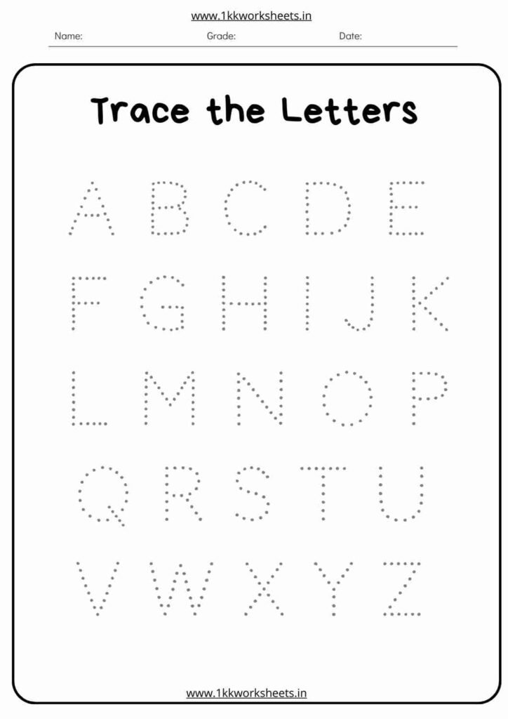 nursery english worksheets pdf